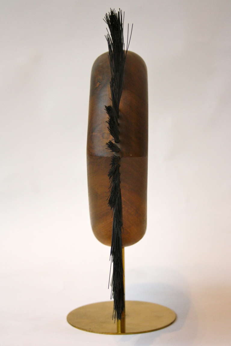 Mid-20th Century Carl Auböck Beautiful Walnut Fish Bank