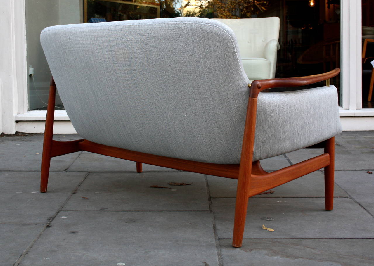 Mid-20th Century Finn Juhl NV53 Sofa