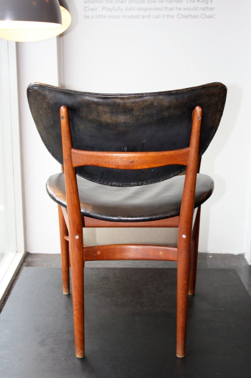 Extremely Rare Set of 8 Dining Chairs by Finn Juhl