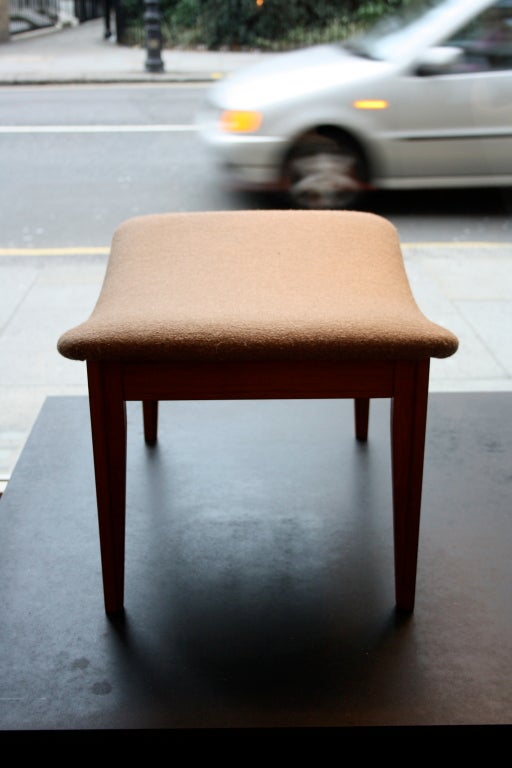 Pair of low stools by Finn Juhl.  Made by France & France
