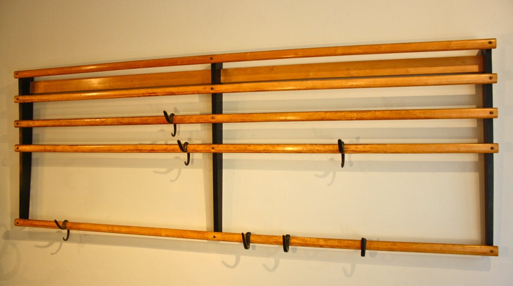 Large Wallmounted Wardrobe by Carl Aubock