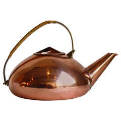 Vintage Copper Kettle by Carl Auböck