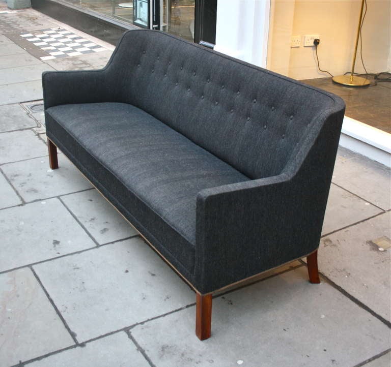 Danish Superb Sofa by Ole Wanscher for AJ Iversen