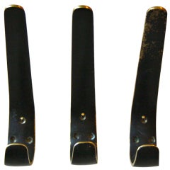 Set of Three  Hagenauer Hooks