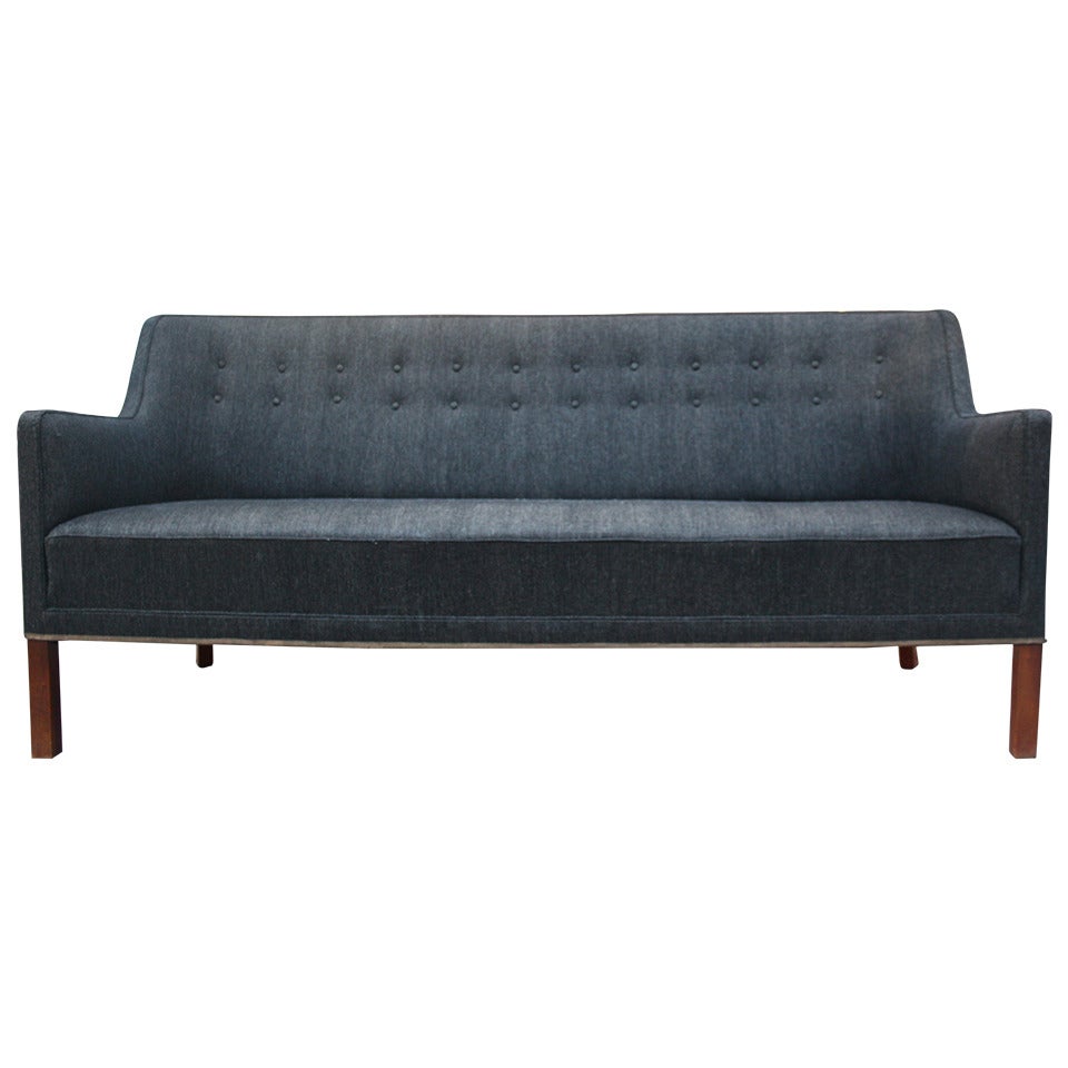 Superb Sofa by Ole Wanscher for AJ Iversen