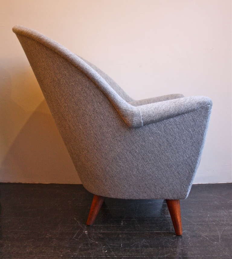 Danish Large Wing Chair by Nanna Ditzel