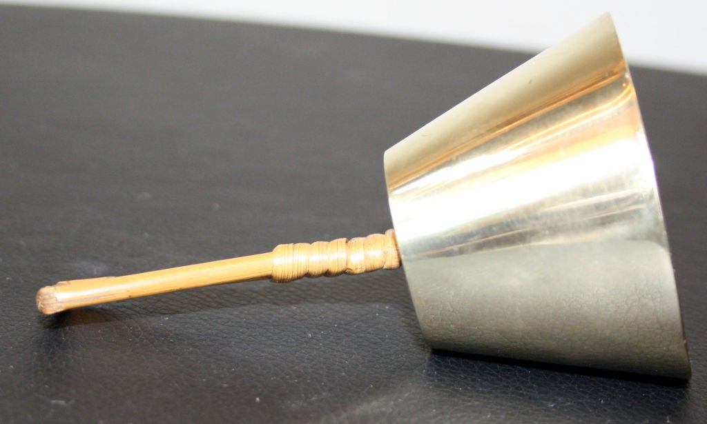 20th Century Carl Aubock Brass Bell