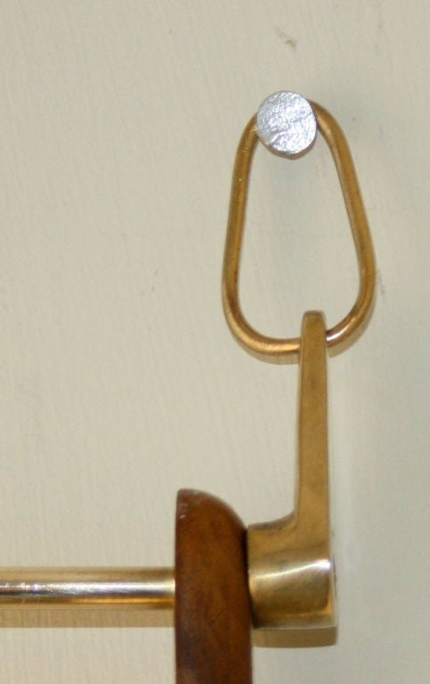 Pair of Rare Carl Aubock Book Shelves