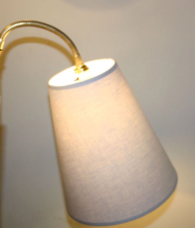 Three Armed Flexible Floor Light