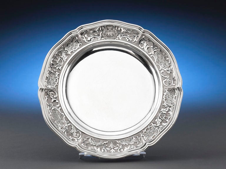 Pembroke Dinner Plates by Paul Storr