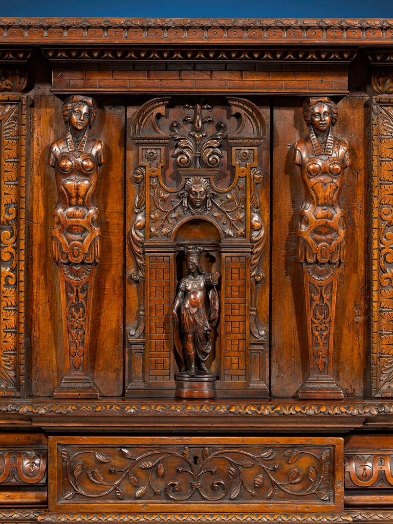 18th Century and Earlier Francis I Renaissance Sideboard