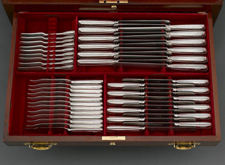 American Tiffany & Co. St. Dunstan Flatware Service, 177 pieces