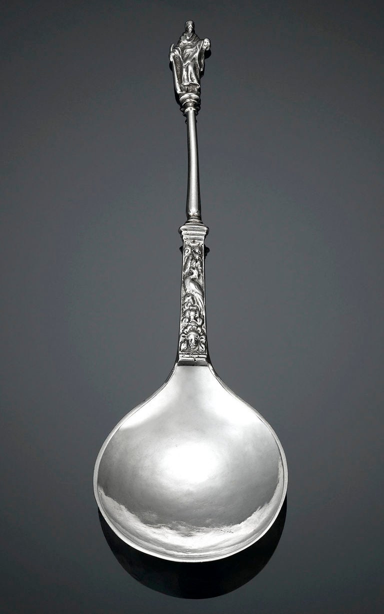 Silver Apostle Spoons, 17thCentury Dutch at 1stdibs