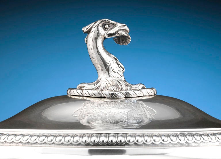 George III Silver Soup Tureen by Paul Storr In Excellent Condition In New Orleans, LA