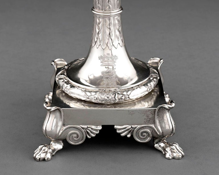 Neoclassical Paul Storr Silver Dessert Compotes