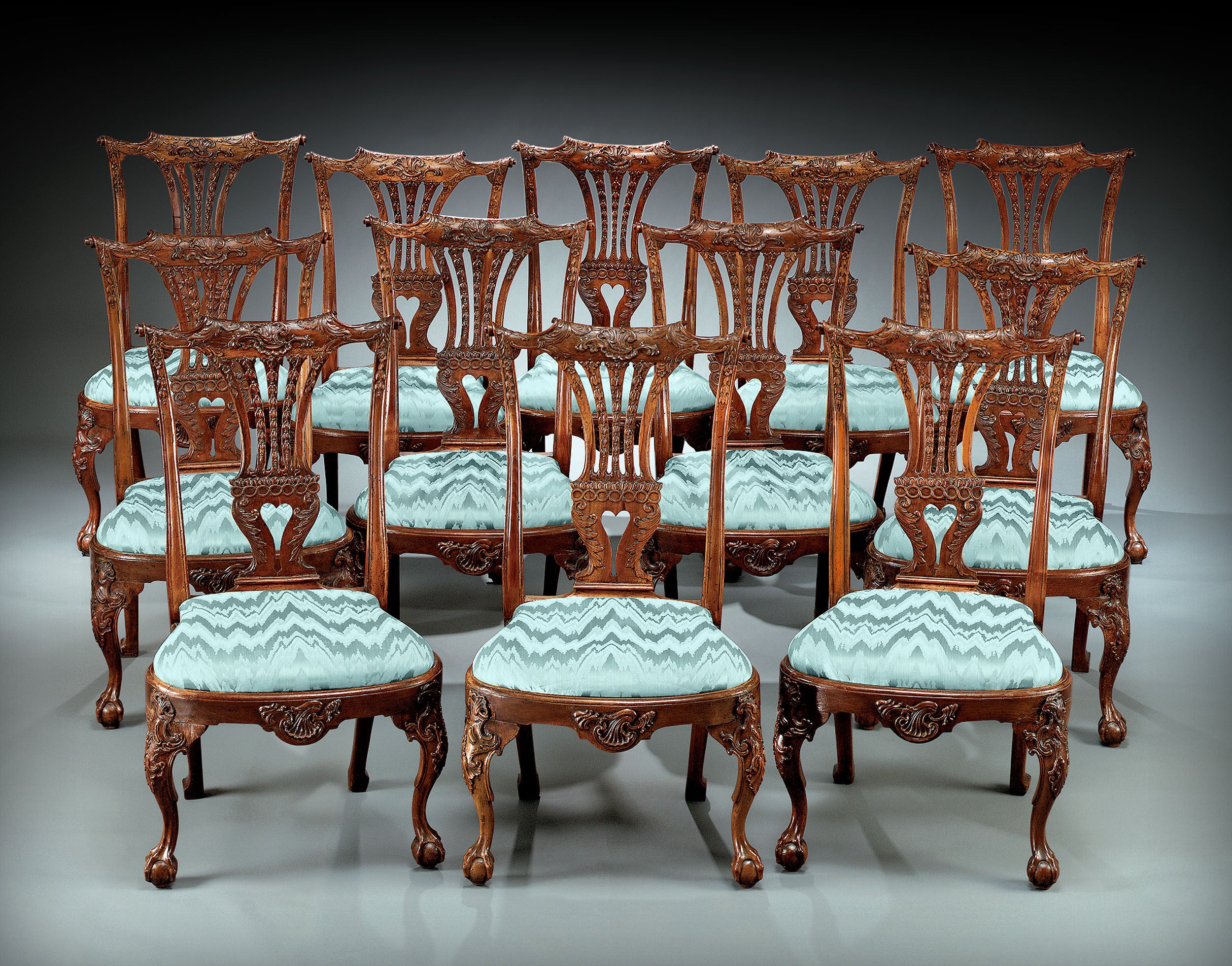 Period Chippendale Dining Chairs