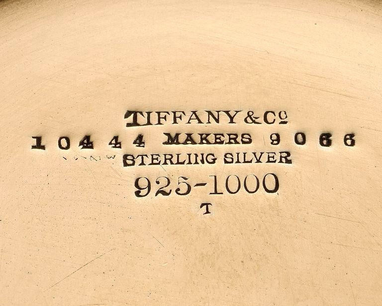 American Tiffany Silver Gilt Dresser Set