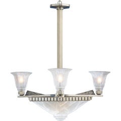 Egyptian Art Deco Chandelier