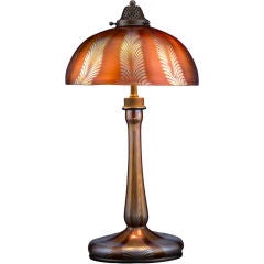 Antique Tiffany Studios Favrile Table Lamp