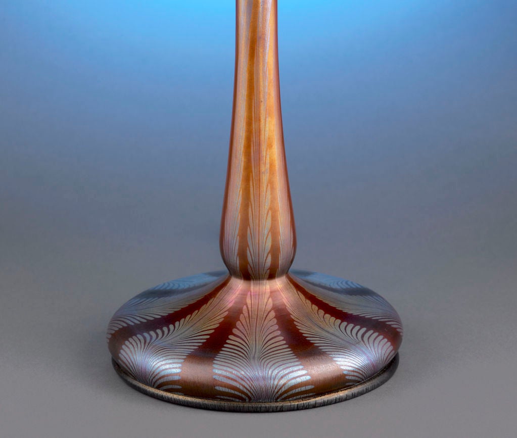 American Tiffany Studios Favrile Table Lamp