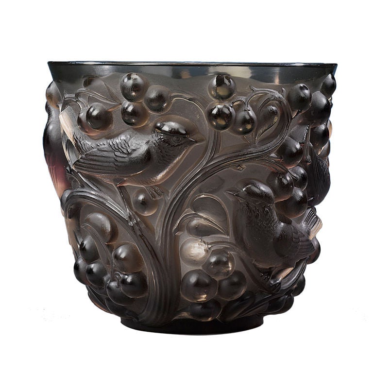 Lalique Avalon Vase at 1stDibs