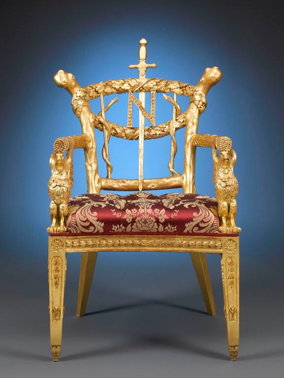 Napoleon III Wing Chair