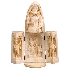 Mary, Queen of Scots Ivory Triptych