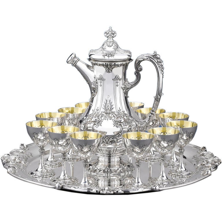 Francis I Silver Cocktail Set