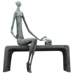 Pandora's Box Bronze by Charlotte Yazbek