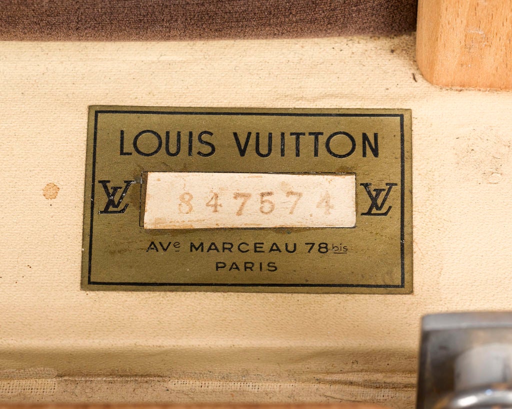 20th Century Louis Vuitton Wardrobe Trunk