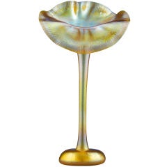 Tiffany Studios "Jack in the Pulpit" Vase