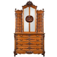 French Empire Jewelry Cabinet