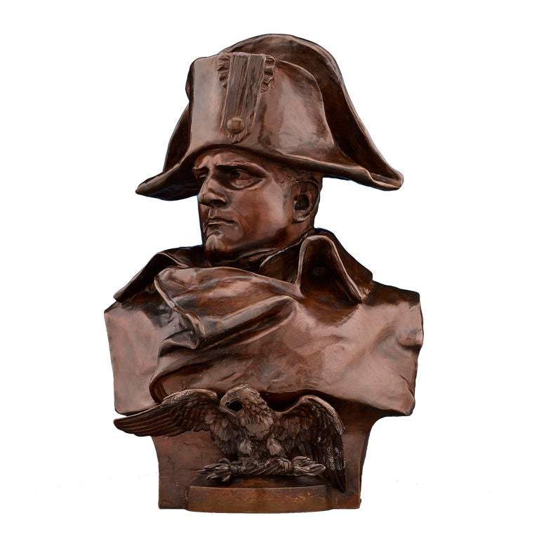 Bronze Bust of Napoleon by Renzo Colombo