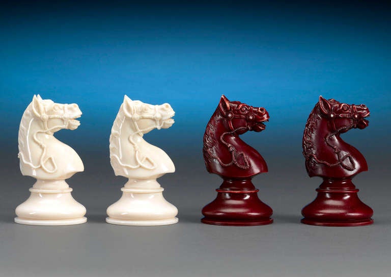 English Jaques of London Chess Set Made for Joaquin Amarro