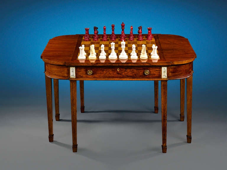 Jaques of London Chess Set Made for Joaquin Amarro 1