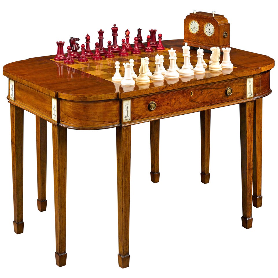 Jaques of London Chess Set Made for Joaquin Amarro