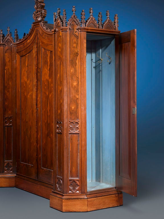 American Henry Clay Rosedown Armoire