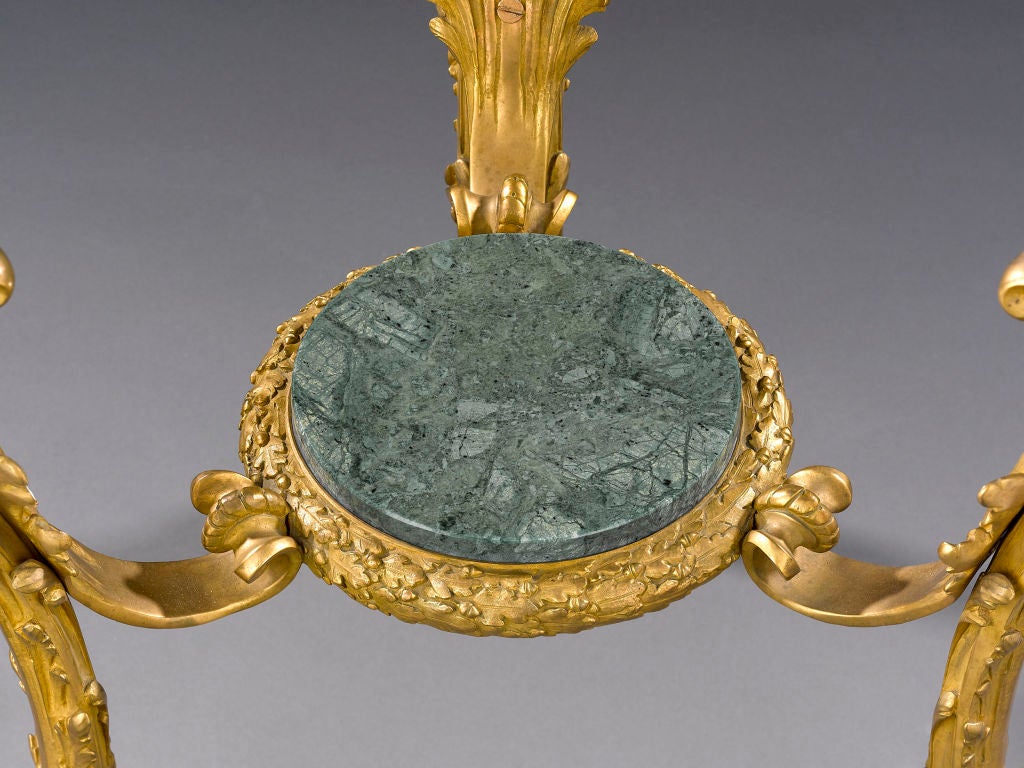 Bronze French Empire Center Table