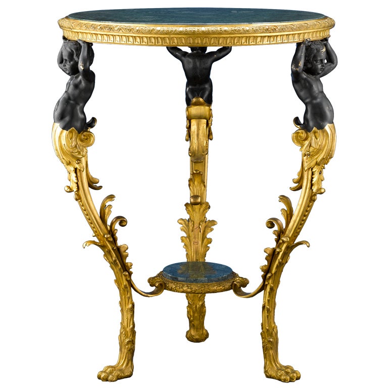 French Empire Center Table