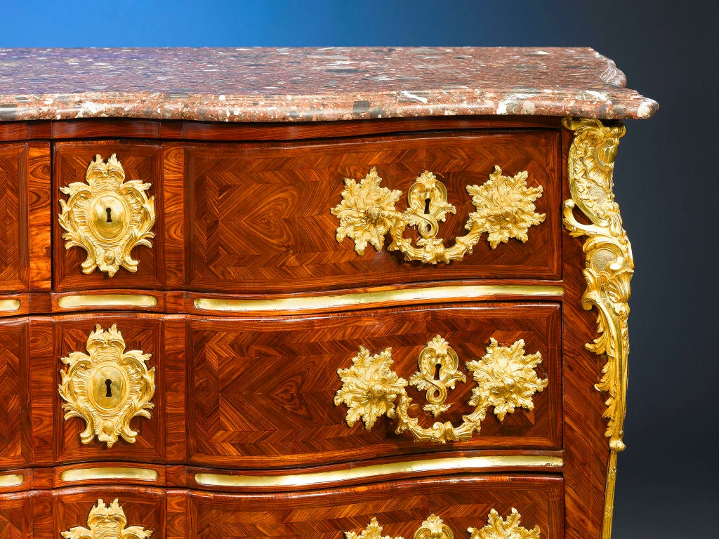 Rare Arbalete Commode by Francois Garnier In Excellent Condition In New Orleans, LA