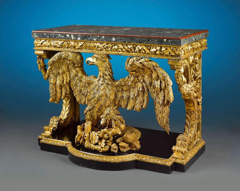 English George II-Period Console Tables, Manner of William Kent 