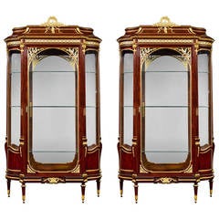 Pair of Rococo Vitrines by François Linke 5
