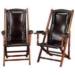 Pair of Military Campaign Chairs