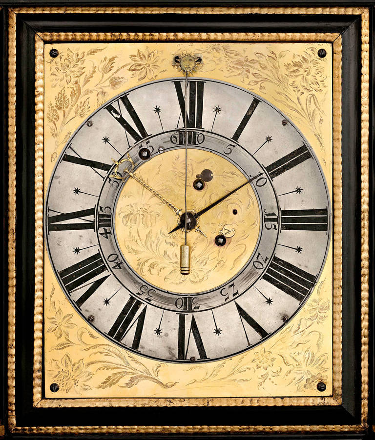 18th Century and Earlier German Mantel Clock by Jacobus Mayr