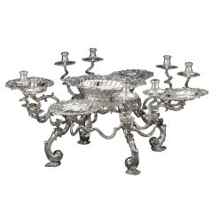 Important George II Silver Epergne