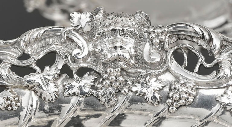 Important George II Silver Epergne 1