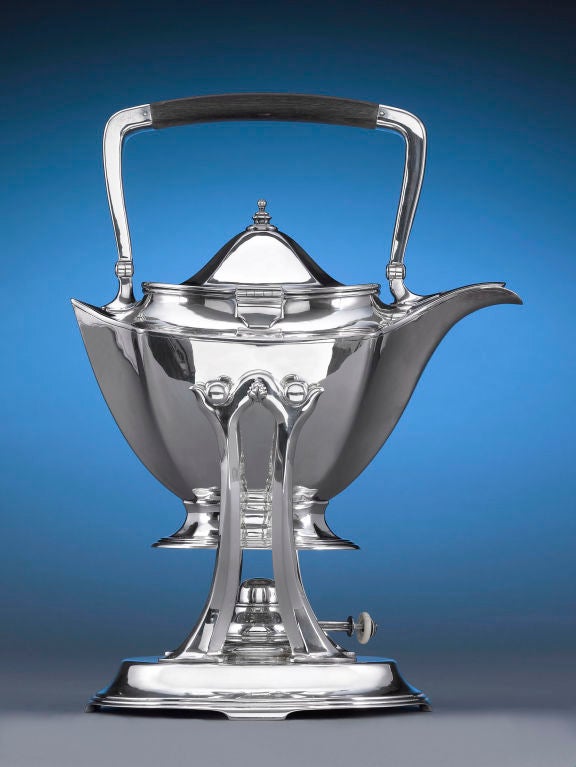 American Tiffany & Co. Special Hand Work Silver Tea and Coffee Service