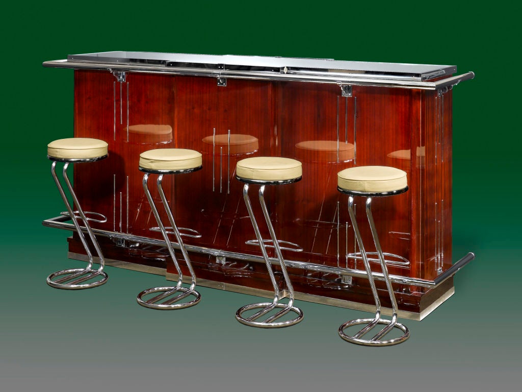 French Parisian Art Deco Bar