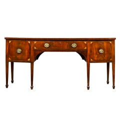 English Regency Mahogany Sideboard