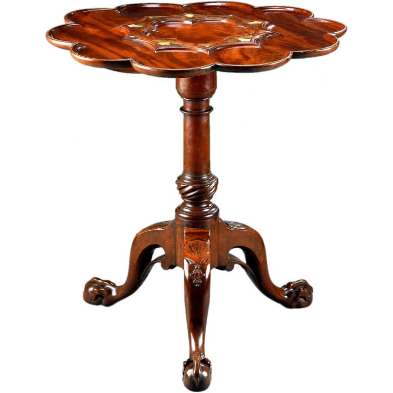 George II Mahogany Tea Table